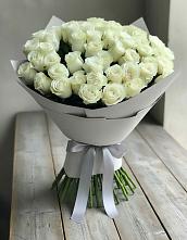 Букет 35 Белых роз в Литвиново
