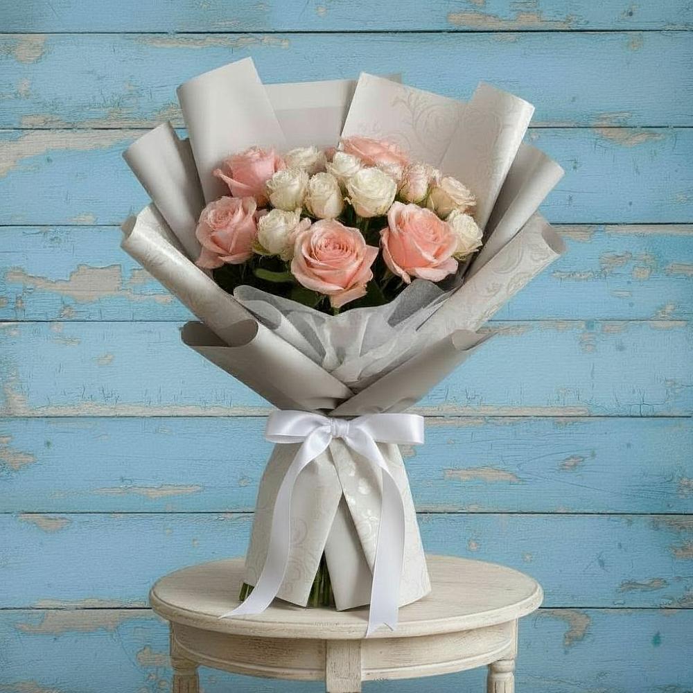 Букет цветов из: Розы в Литвиново