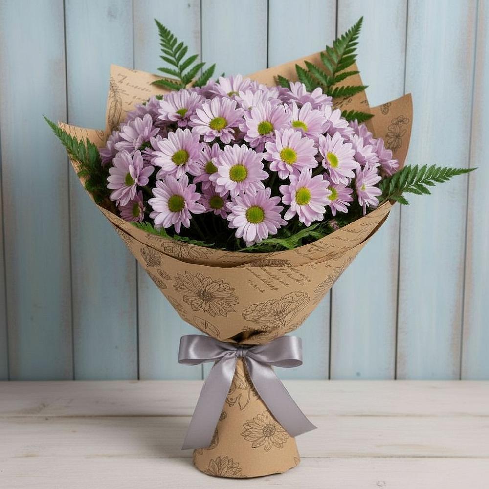 Букет цветов из: Хризантемы в Литвиново