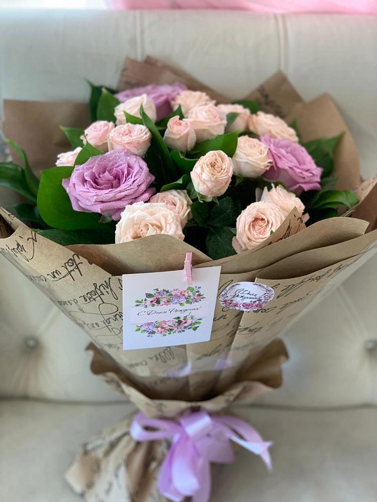 Букет цветов из: Розы в Литвиново