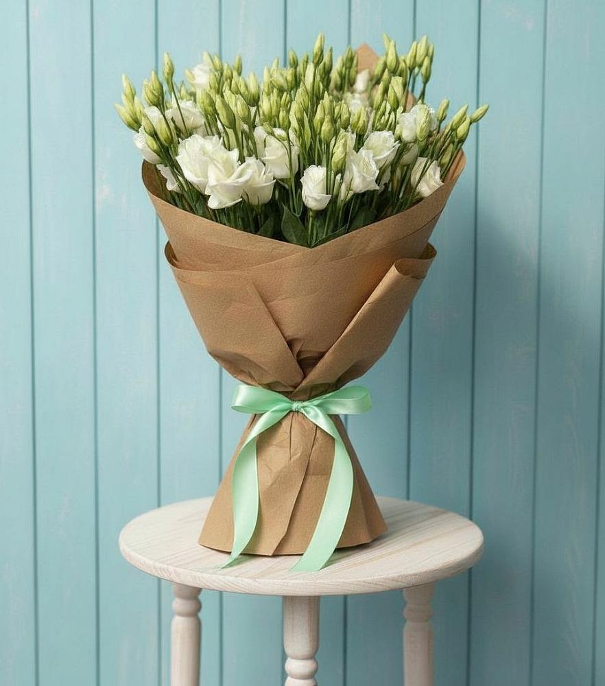 Букет цветов из: Лизиантусы в Литвиново