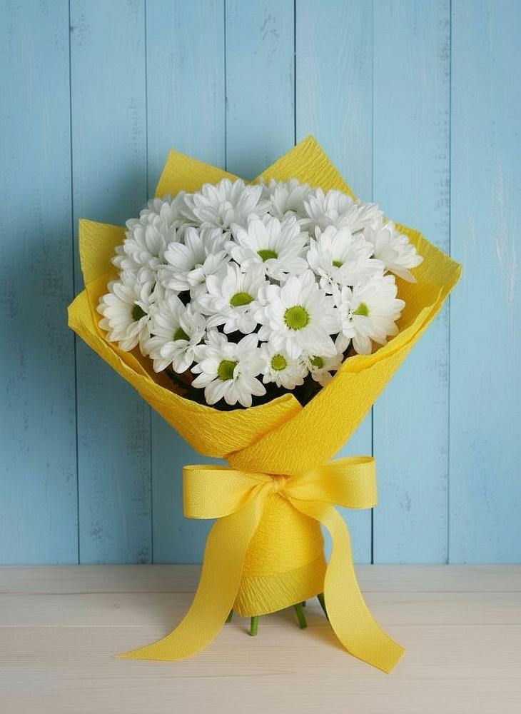 Букет цветов из: Хризантемы в Литвиново