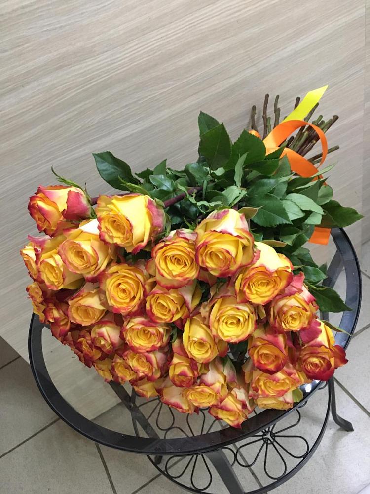 Букет Желтые розы в Литвиново