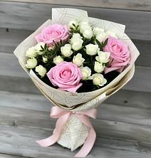 Букет цветов из:  Розы в Литвиново