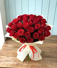 Букет 29 Красных роз в Литвиново