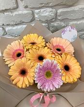 Букет цветов из:  Герберы #REPLACE_PRED# Литвиново