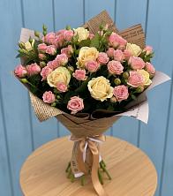 Букет цветов из:  Розы в Литвиново