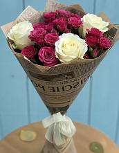 Букет цветов из:  Розы в Литвиново