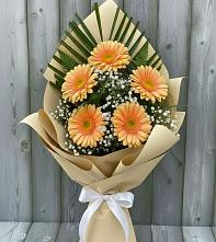 Букет цветов из:  Герберы в Литвиново
